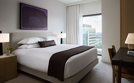 Linden Penthouse Suite Mountain View - Bedroom